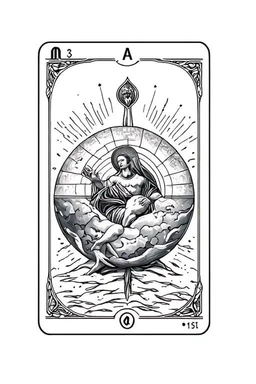 The World Tarot Card