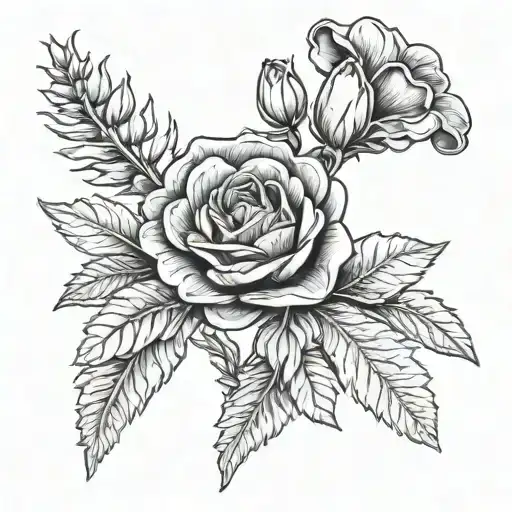 Clay Target With Blue Bonnet Flower