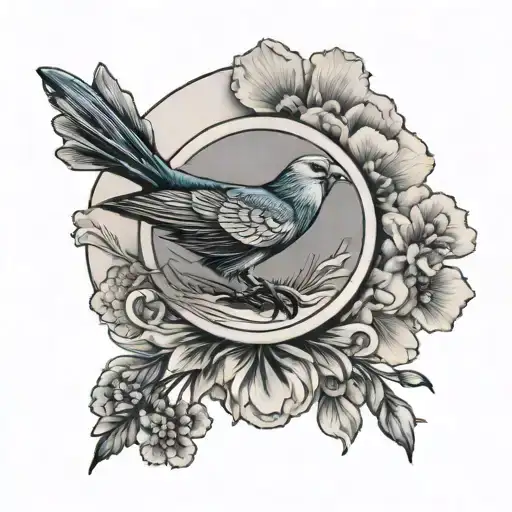 Clay Pigeon Disc With Blue Bonnet