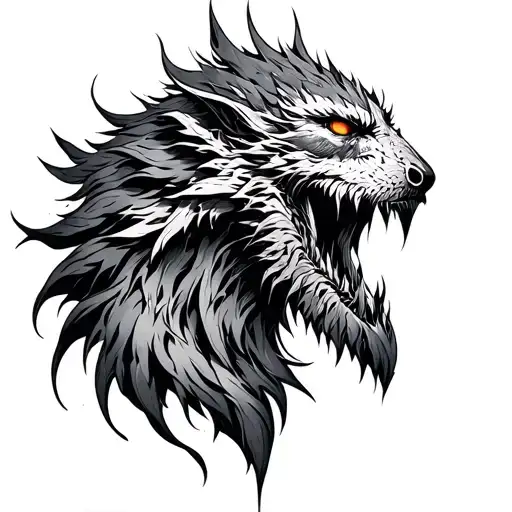 Aegishjalmur Sketch Style
