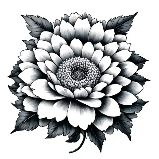 Baroque Chrysanthemum