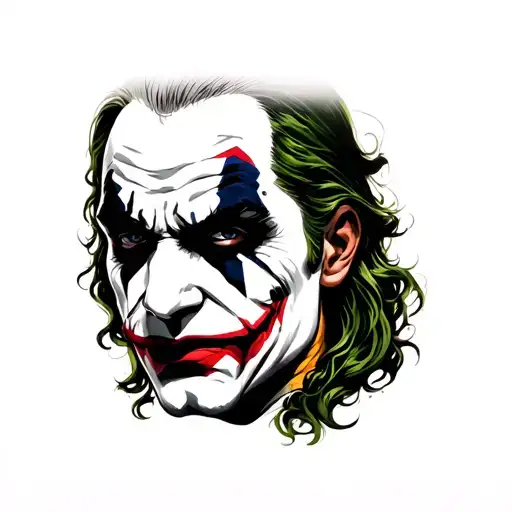 Superman Joker Face