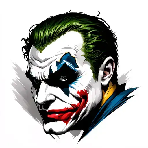 Superman Joker Face