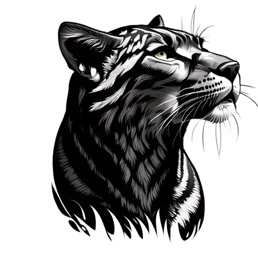 Puma Front Body Deep Glance Nature Around