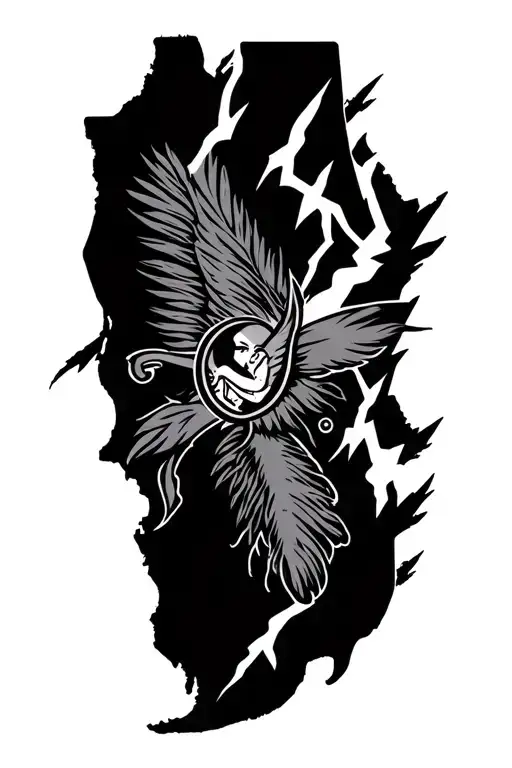 Outlline Of The State Of Florida With Buccaneers Lightning And Seminoles