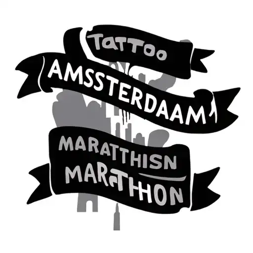 Minimalist Amsterdam Marathon