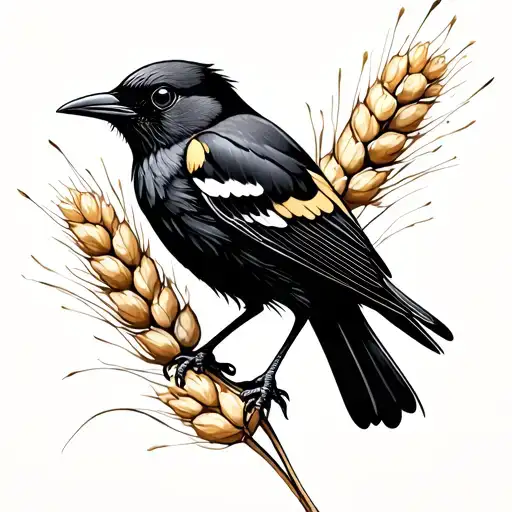 Oriole On Wheat