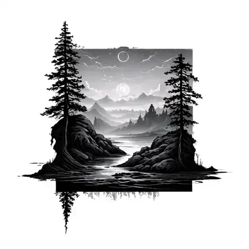 Dark Fantasy Landscape