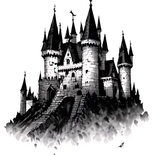 Dark Fantasy Castle