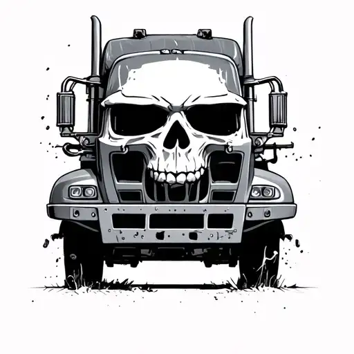 Skull Welding Truck