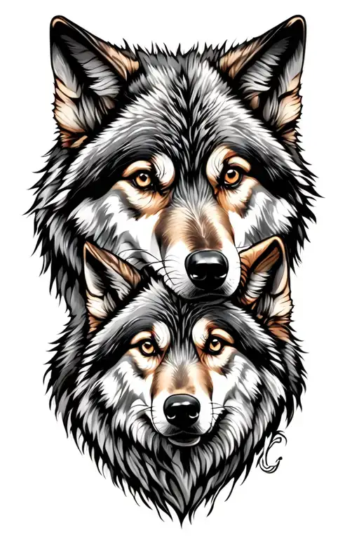 Wolves Representing Family