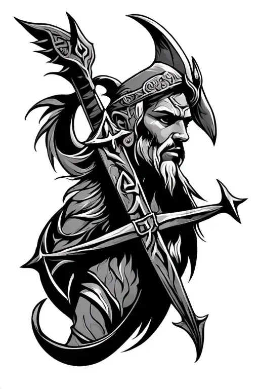 Libra And Viking Runes