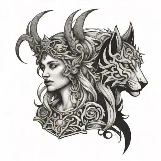 Arthur And Freya Goddess