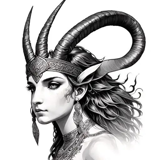 Capricorn Goddess Athena