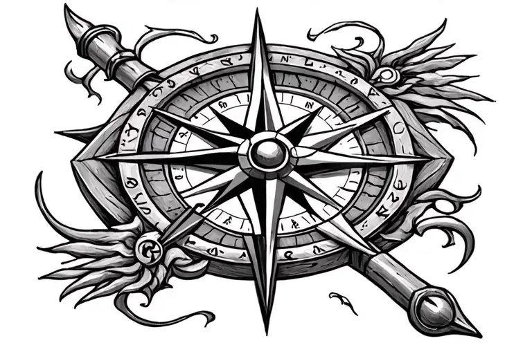 Viking Compass Norse Mythology