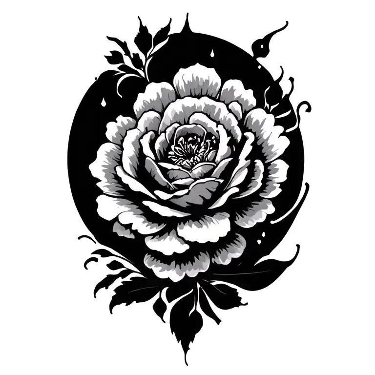 Bold Blackwork Design