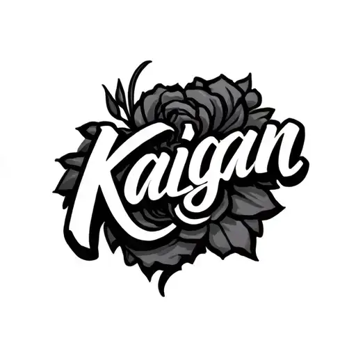 Kaigan Name Cursive Small