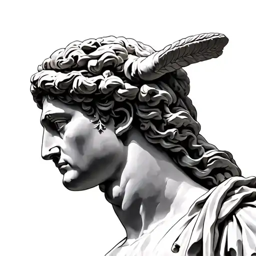 Astarion As A Greek Statue