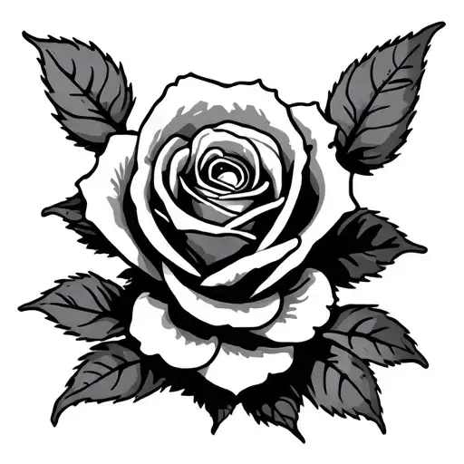 Yorkshire Rose And 3 Legs Of Man