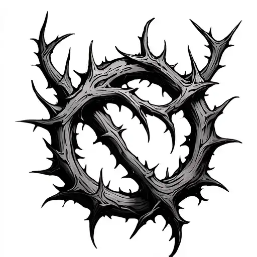 Thorns Around Forearm