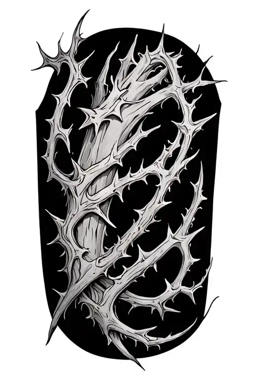 Thorns Around Forearm
