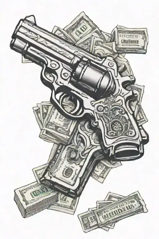 Pablo Escobar Money Gun