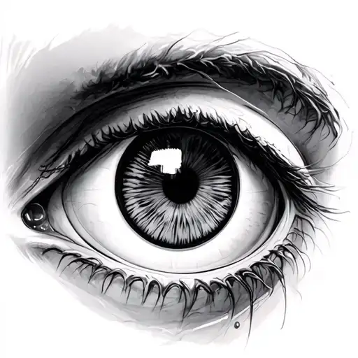 Lookig Into The Camera Lens