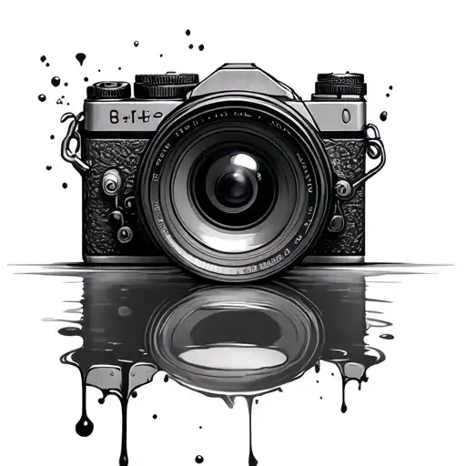 Camera Lens Glass Reflection