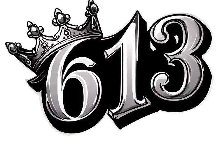 Numbers 613 With A Crown Incorporated