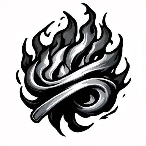 Infinite Flames Sign