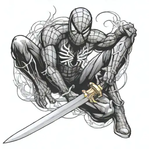 I Want A Spiderman With A Sword