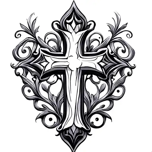 Filigree Cross