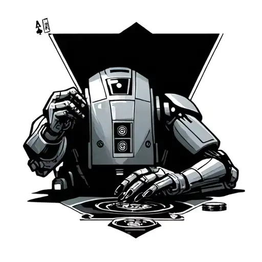Star Wars Droid Playing Poker