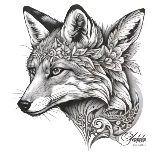 Spiritual Fox Looking