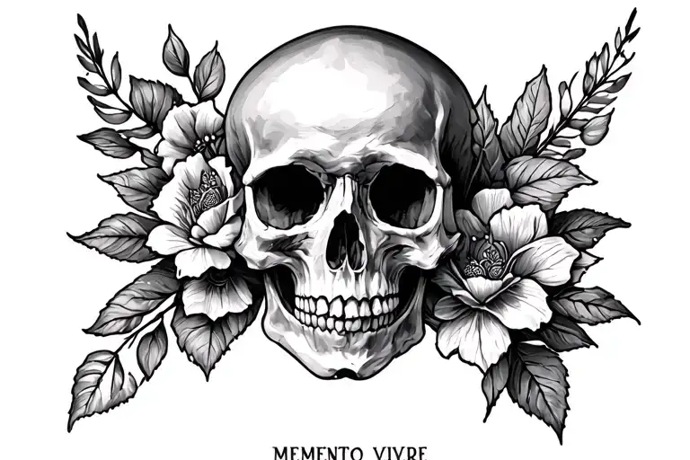 Memento Vivere Memento Mori Forearm