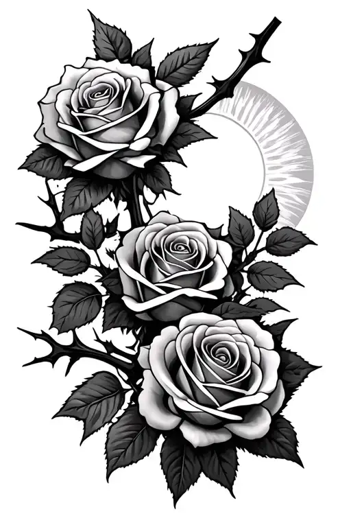 Roses And Thorns And The Sun