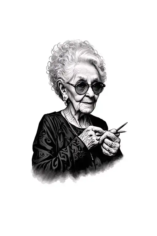 Text To Dead Grandma Writing