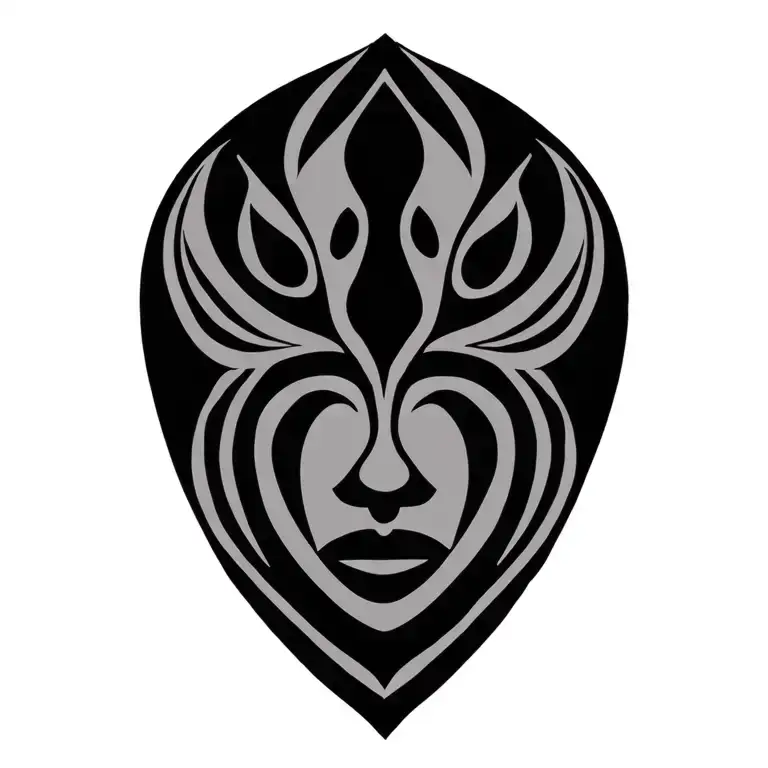 African Tribal Patterns Symbolizing