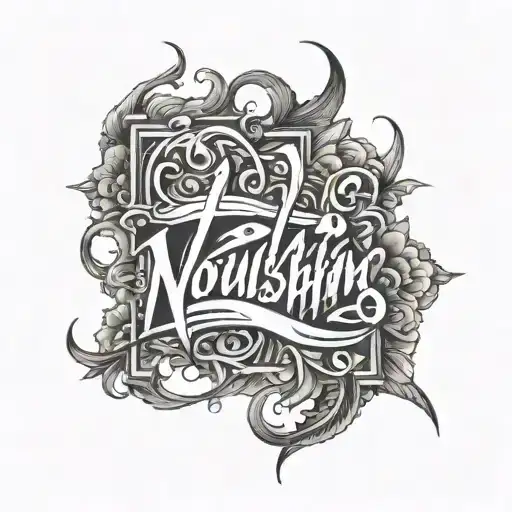 Noushin Name Written