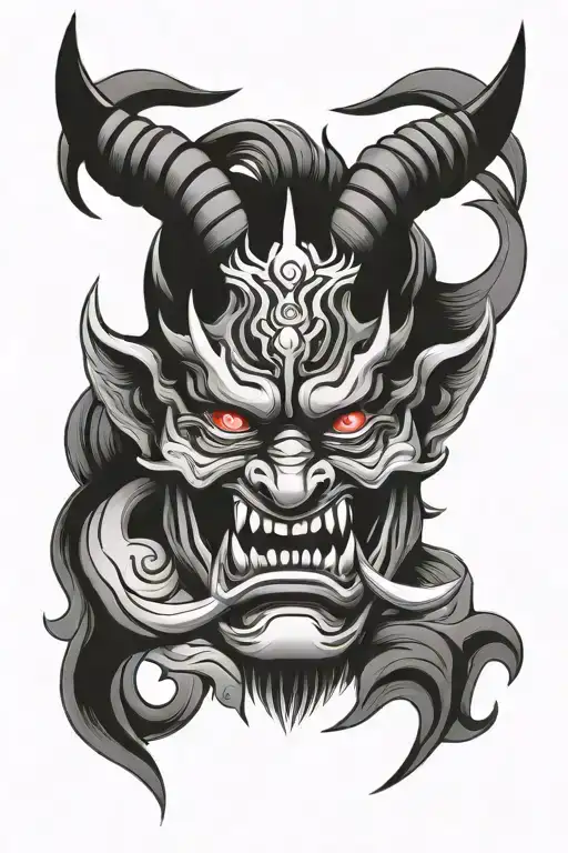 Oni Mask Adorned