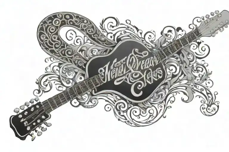 Guitar New Orleans Words