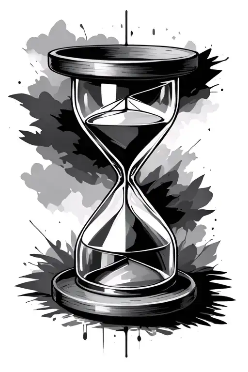 Hourglass Made Of Triangles