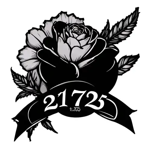 The Date 21 7 25 As A Tattoo Design