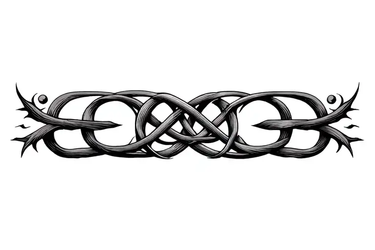 Sagittarius Sign Intertwined