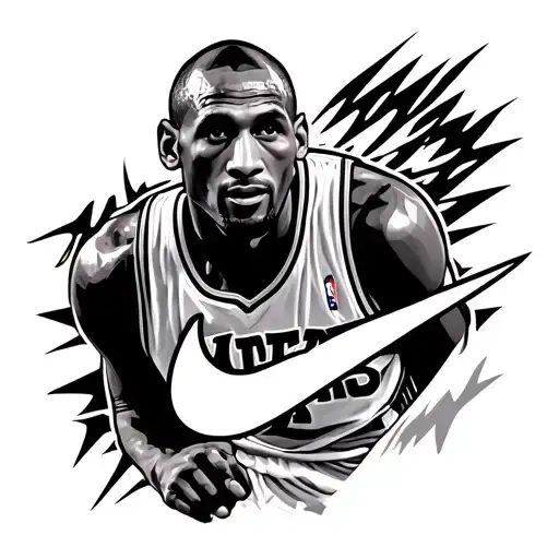 Nike Swoosh Kobe Bryant Black Mamba