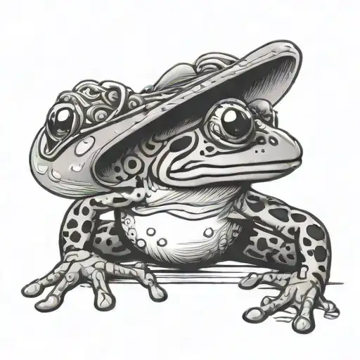 Kurmit The Frog As A Stripper