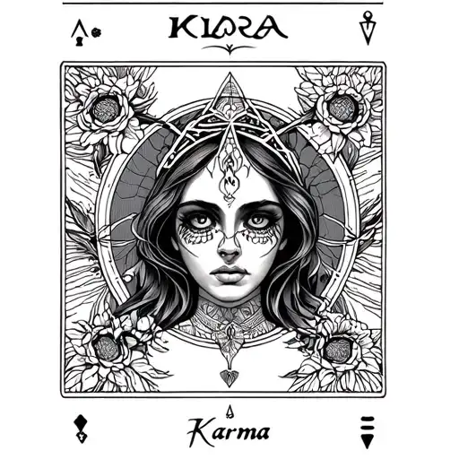 Karma Tarot Card