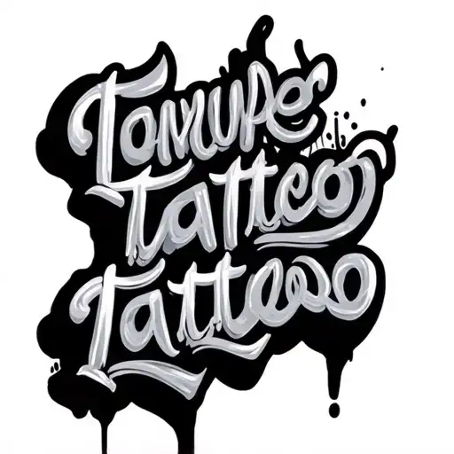 Text- Manifest In Grafitti American Font