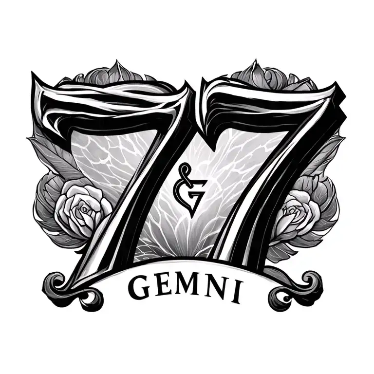 77 And Gemini Sign