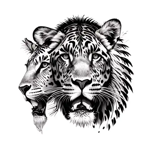 Leg Sleeve Safari Animals